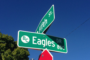 School Dr. To Become Eagles Dr.