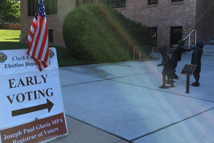 Early Voting in Boulder City, Nevada