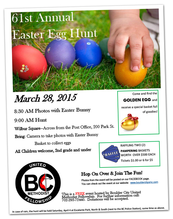 Easter Egg Hunt in Boulder City, Nevada