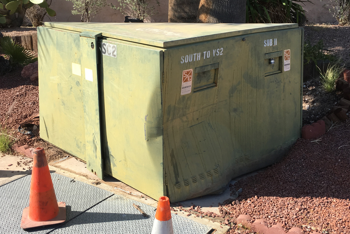 Collision Knocks Out Power Overnight
