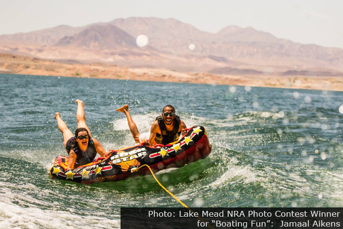 Lake Mead NRA Photo Contest Winner for & Boating Fun - Jamaal Aikens