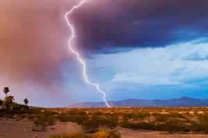 Fan Photo: Lightning Strike by Abby Palmer