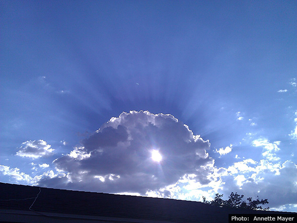 Boulder City, Nevada Sky by Annette Mayer