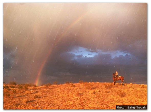Fan Photo from Bailey Trodahl Rainbow in Boulder City, Nevada