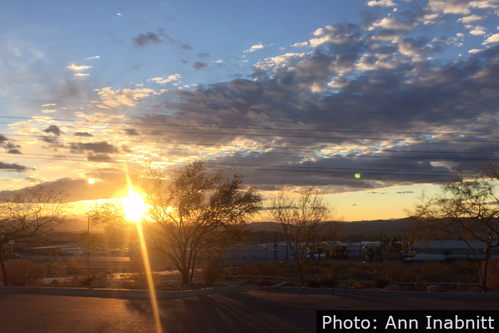 Fan Photo of Boulder City, NV Sunrise by Ann Inabitt