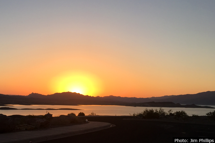 Fan Photo: Lake Mead Sunrise