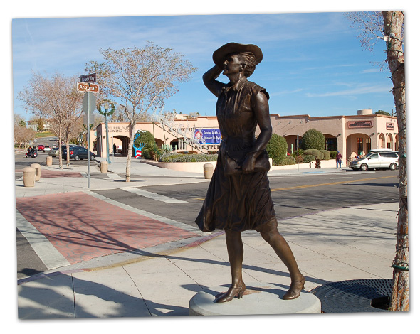 Afternoon Breeze Statue in Boulder City, NV Afternoon Breeze Statue in Boulder City, NV
