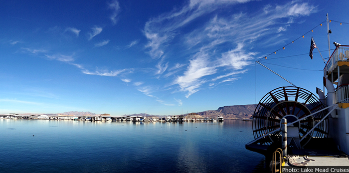 Panoramic of Lake Mead Cruises near Boulder City, Nevada