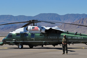 Fan Photo: Marine One at BC Airport!