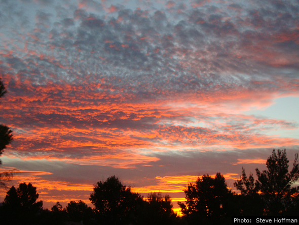 Fan Photo Steve Hoffman Sunrise in Boulder City
