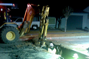 Fifth Street in the Wee Hours