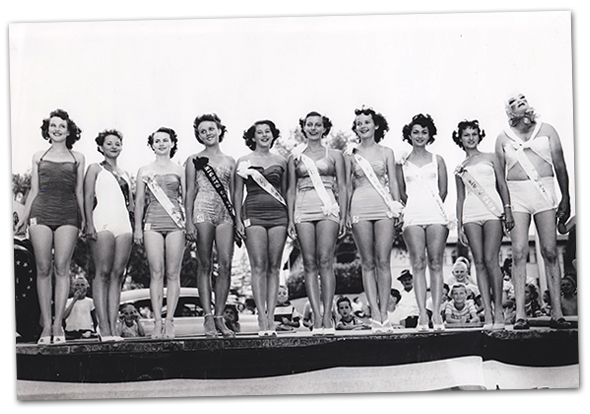 Beauty Contest in Boulder City, Nevada c. 1950