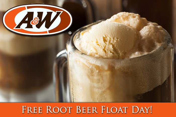 Free Root Beer Floats on Saturday!