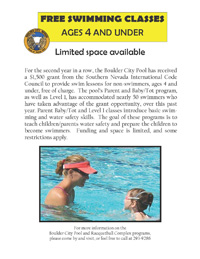 Boulder City Toddler Swim Class 2011