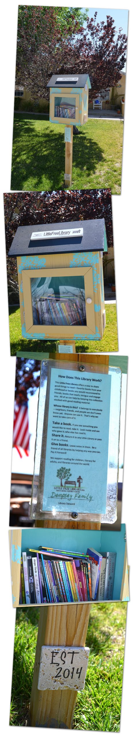 Little Free Library in Boulder City, NV