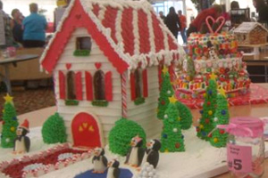 Gingerbread House Competition in Boulder City, Nevada
