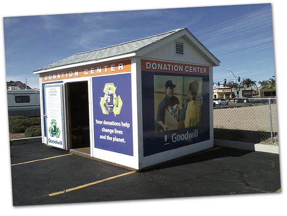 Goodwill Donations at Vons in Boulder City, Nevada