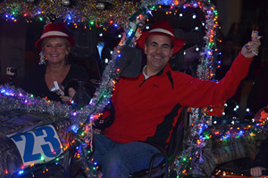 Santa's Electric Night Parade Photos!