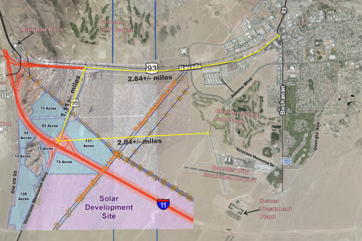 City Hall Posts Official Information on the I-11/US 95 Interchange