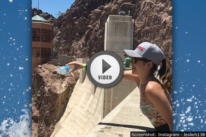 Hoover Dam Water Flows Up Experiment