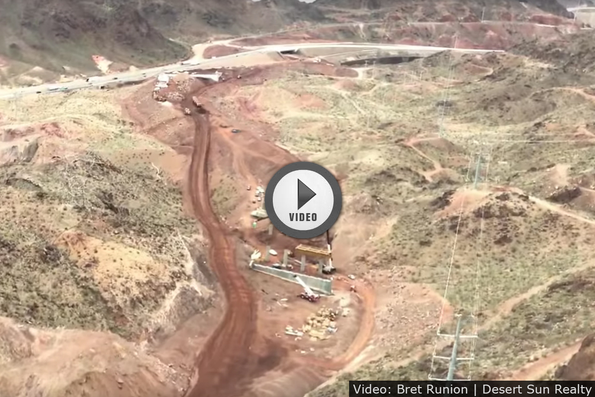 A Flight Over Interstate 11: Video by Bret Runion