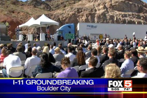 Interstate 11 Groundbreaking News Piece