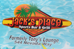 Tony's Lounge is Now Jack's Place