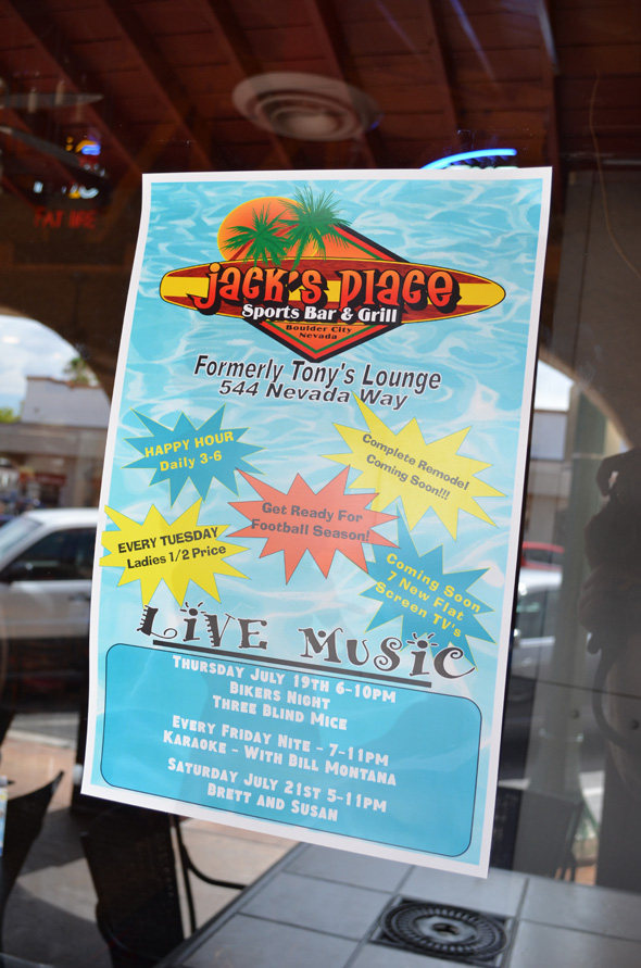 Jack's Place in Boulder City, NV Jack's Place in Boulder City, NV