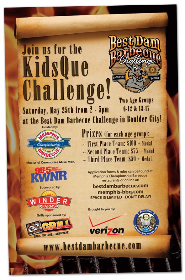 Kids Que Challenge 2013 in Boulder City, Nevada