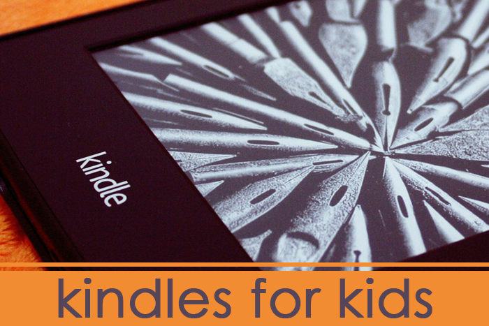 Kindles for Kids at Garrett Junior High School