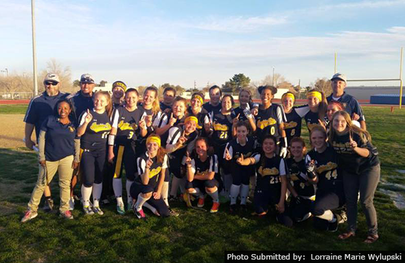 Boulder City Lady Eagles Flag Football Team