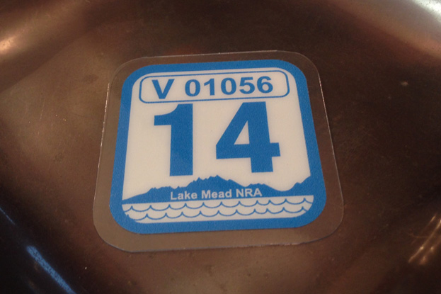 Lake Mead Park Pass 2014