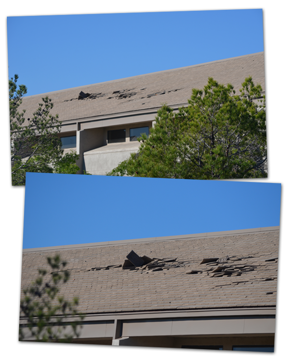 Boulder City Library Roof Damage