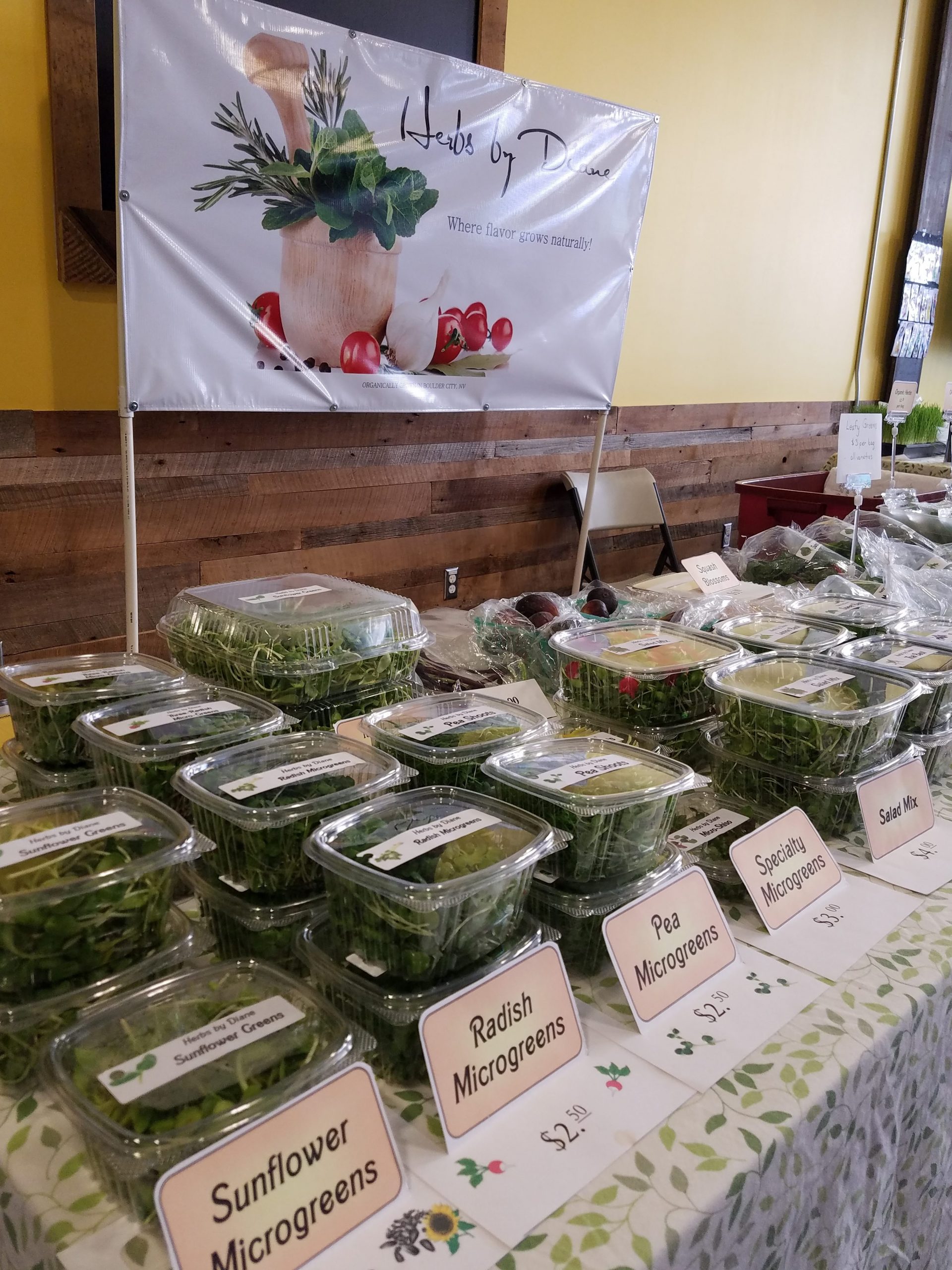 Microgreens Herbs by Diane, Boulder City, NV