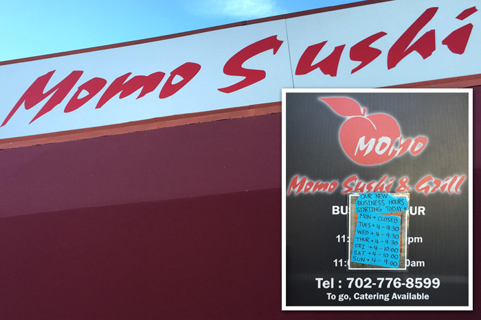 Momo Sushi Moves to Dinner Service Only