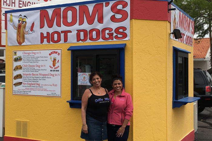 Mom's Hot Dogs Now Open