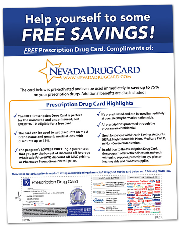 Nevada Drug Card in Boulder City, Nevada