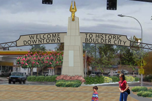 Nevada Way Welcome Gateway Progress