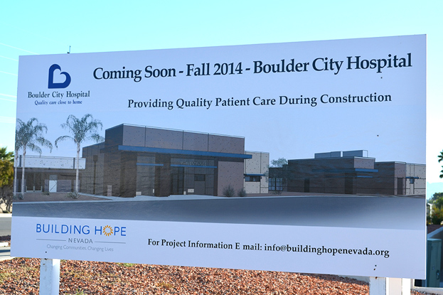 Boulder City Hospital Construction Progress