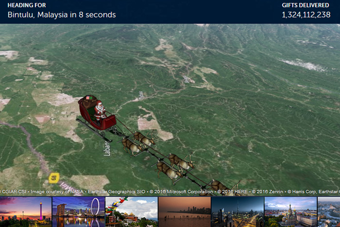 NORAD Is Now Live Tracking Santa