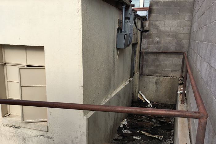 Overnight Fire at Boulder City Police Dept. Annex Building