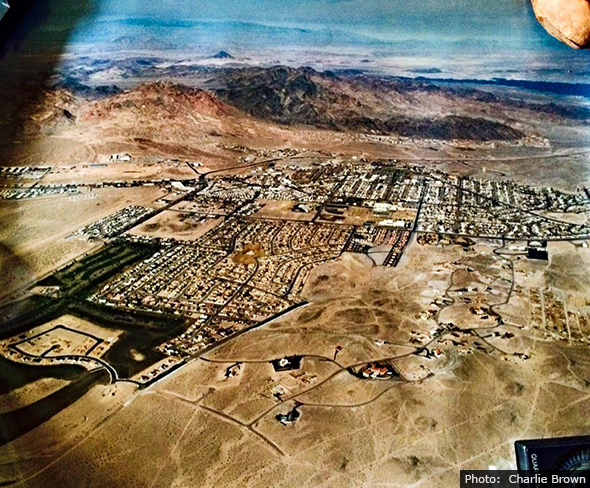 Boulder City, Nevada after Municipal Golf Course Construction