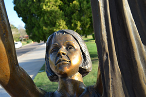 Rag Town Goddess in Frank Crowe Park