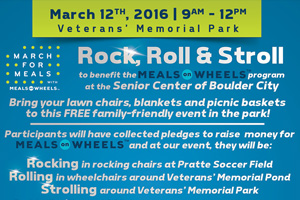 Rock, Roll & Stroll for Meals on Wheels