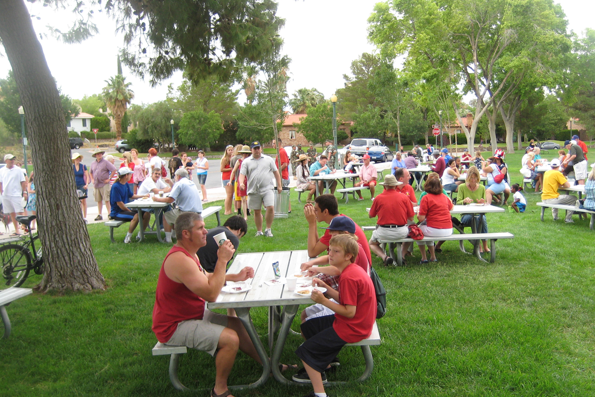 Pancakes in the Park...YUM!!
