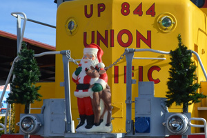 Santa Train in Boulder City, Nevada