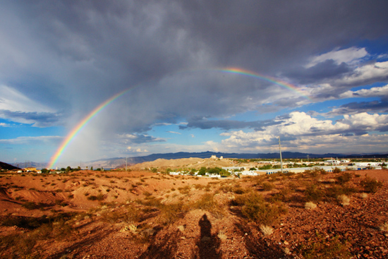 Rainbow in Boulder City, Nevada