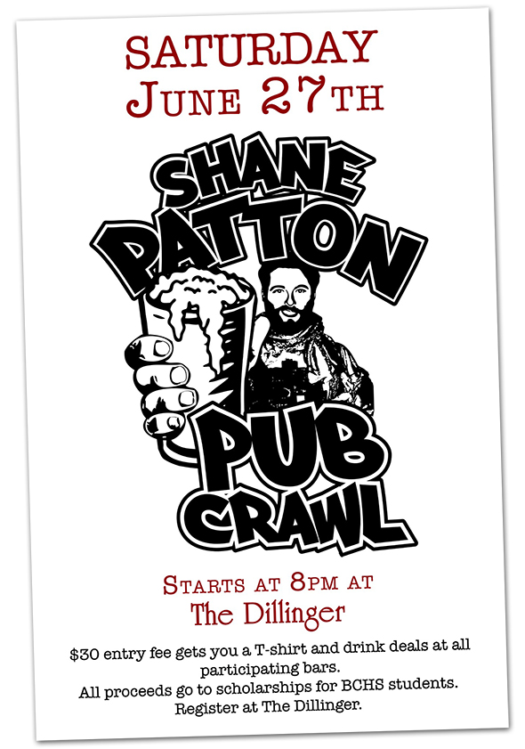 Shane Patton Pub Crawl 2015