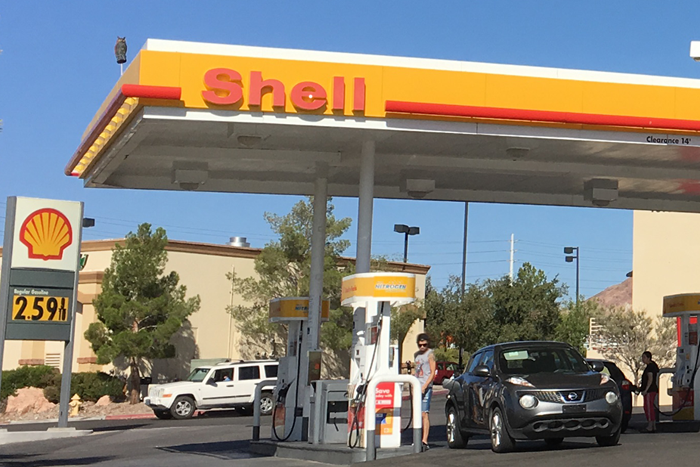 Shell To Chevron in Boulder City, Nevada