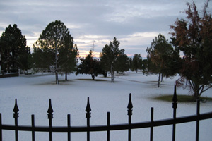 Winter Wonderland in Boulder City
